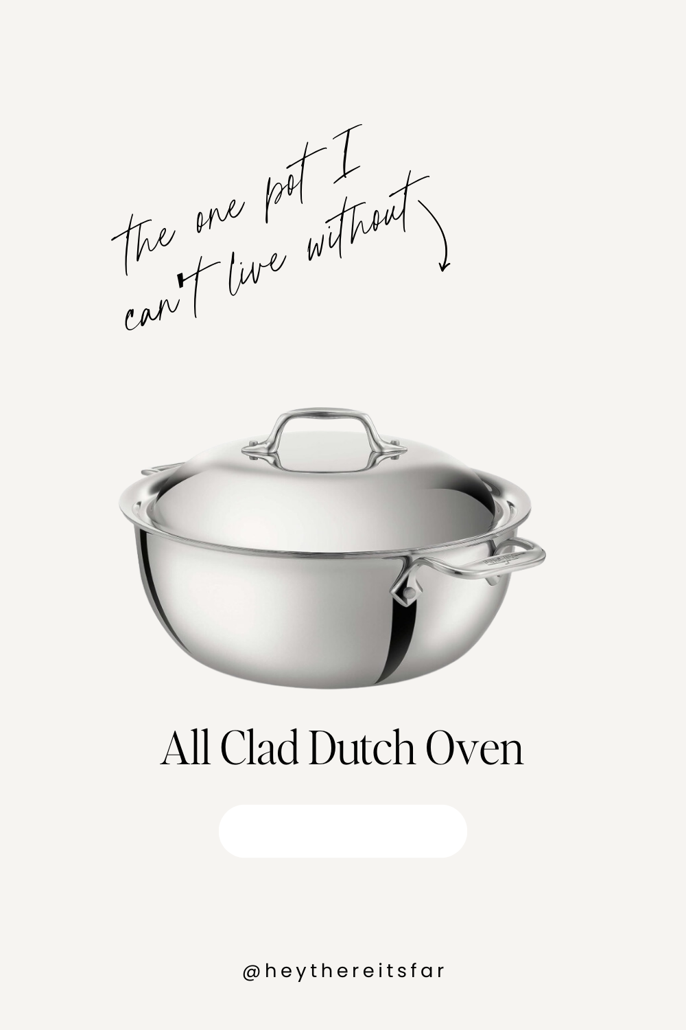 All Clad Dutch Oven Pot. Best Kitchen Essentials.